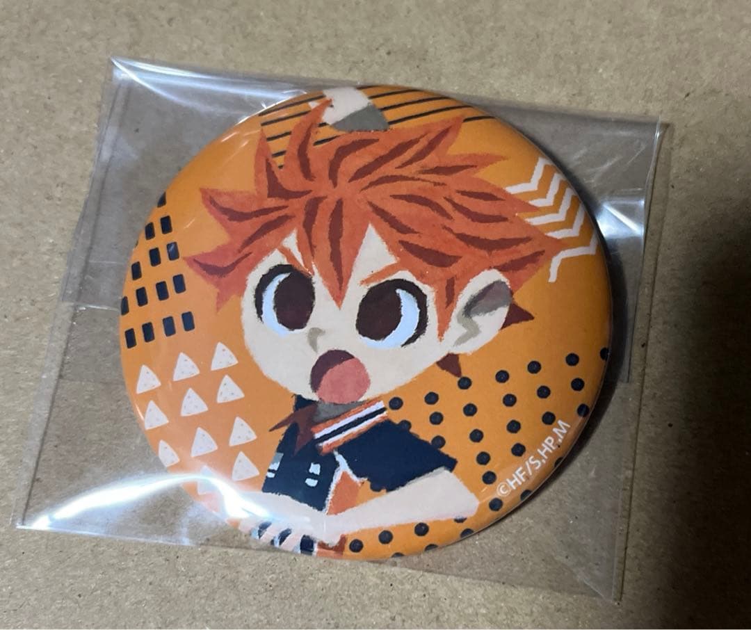 ヒョーゴノスケ　ハイキュー　缶バッジ　日向翔陽