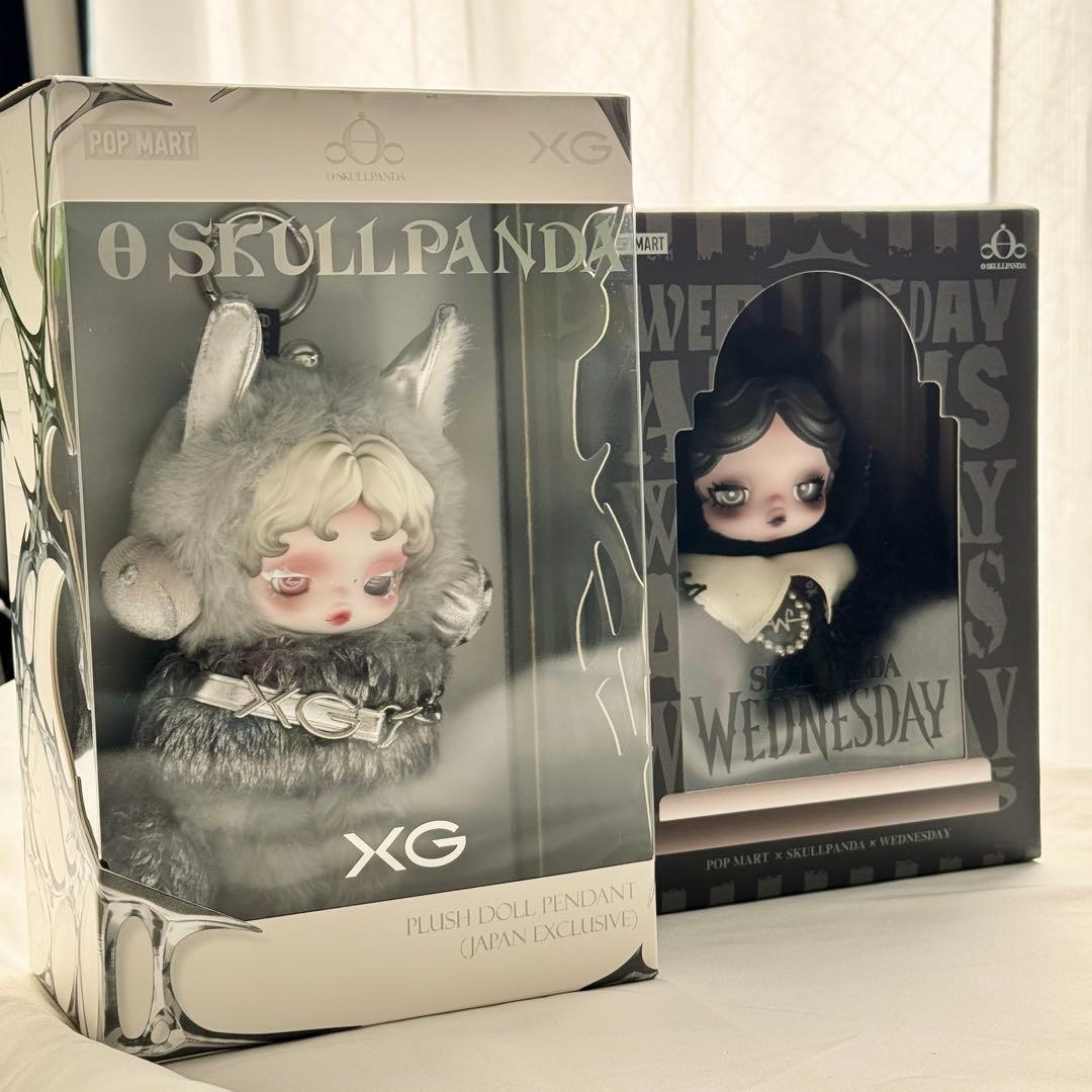 【限定版2点セット】SKULLPANDA WEDNESDAY スカルパンダ XG