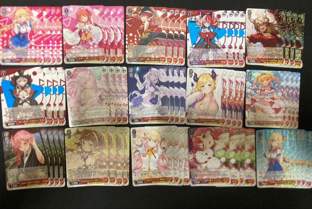 ホロライブ　8電源デッキ　RR & R 4コン