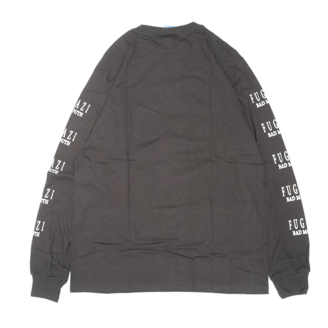 Fugazi Lサイズ フガジ ロンT BAD MOUTH 長袖Tシャツ 黒