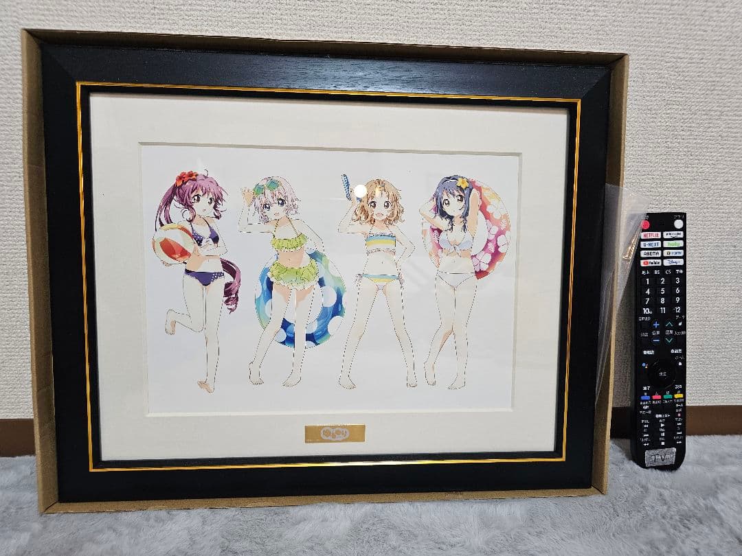 ゆるゆり生徒会(水着イラスト) アートグラフ