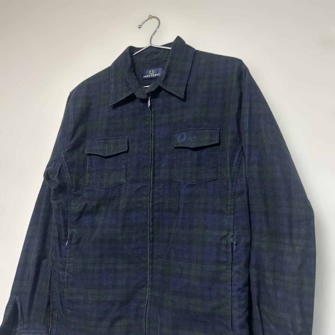 ★激レアデザイン★ fred perry コーデュロイ　ジャケット　Lサイズ