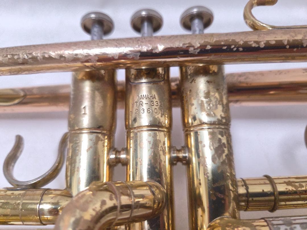 【赤ベル・中級モデル】YAMAHA YTR-333 トランペット #2258
