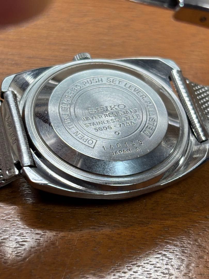 セイコー ロードマチック美品 高精度なCal56系搭載2024年8月OH済み