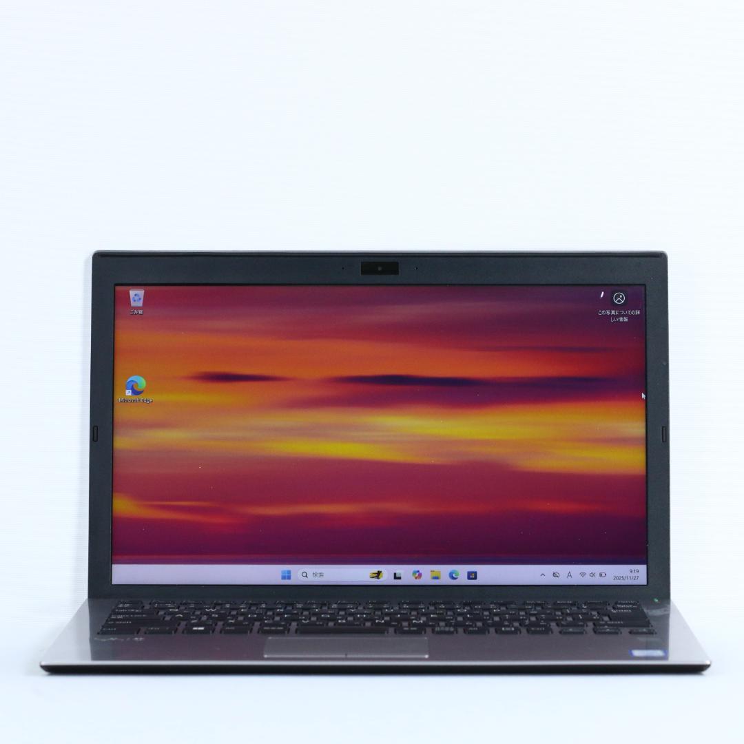 Windowsノート本体 VAIO Pro PG i5-8th 8GB 256GB 13.3in
