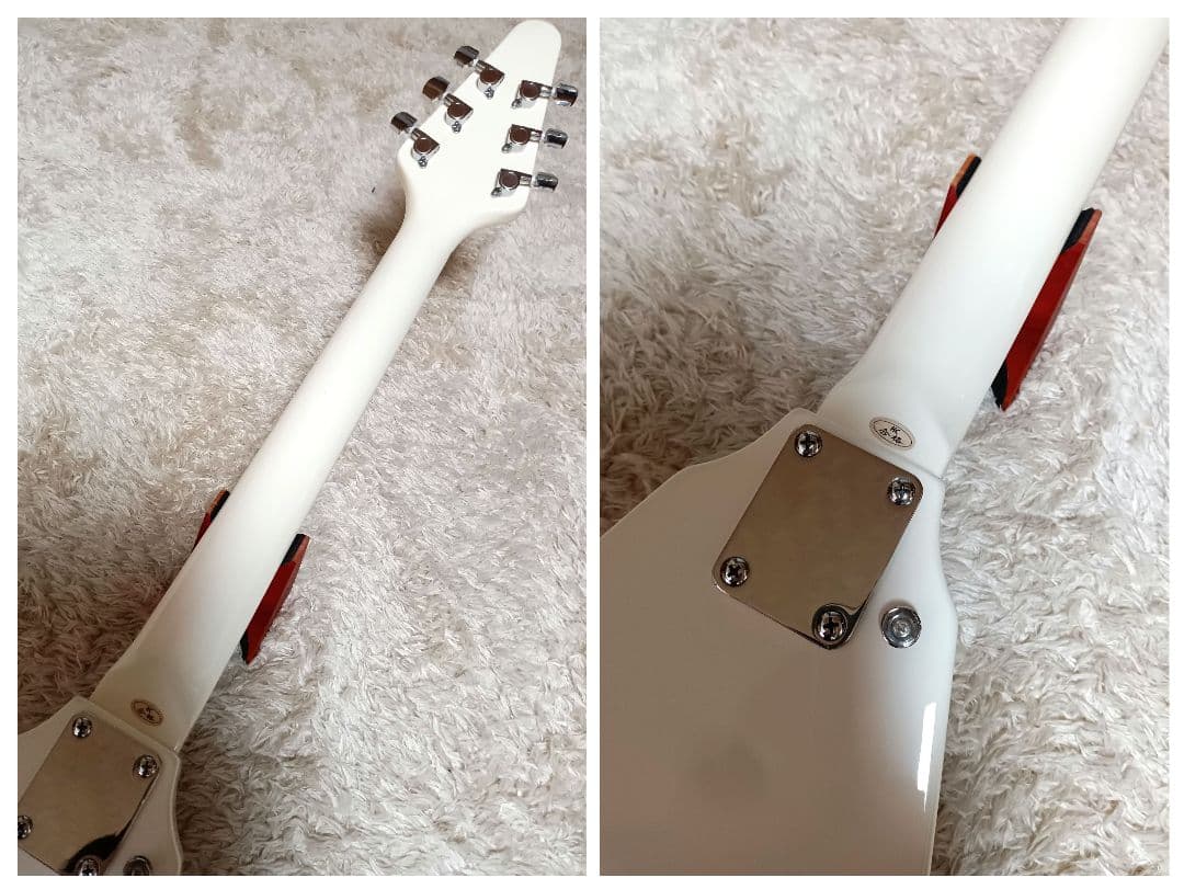 Photogenic　エレキギター　フライングVタイプ　フォトジェニック 変形