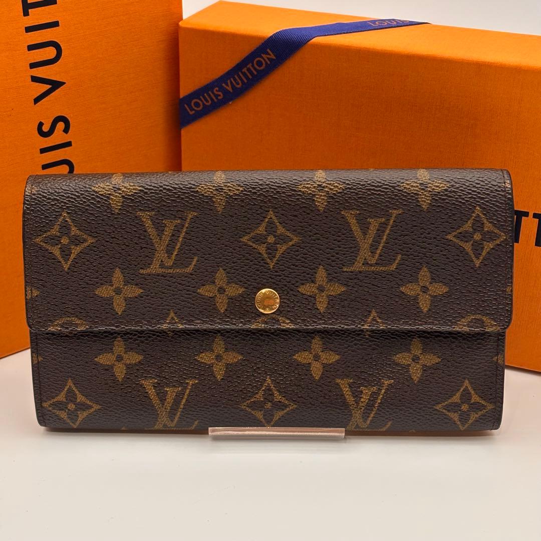 【鑑定済み】ルイヴィトン✨モノグラム✨ポルトフォイユ・サラ 長財布