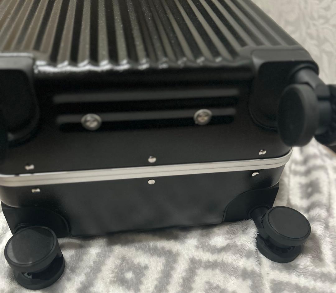 Ashard スーツケース アルミフレーム Sサイズ 42L ブラック 超軽量