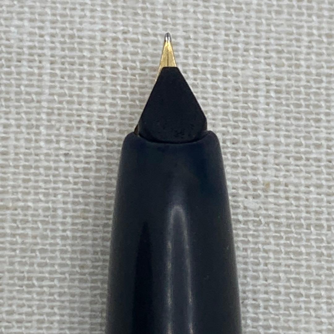 【希少良品】モンブラン no.12 グレー軸　18C EF 万年筆