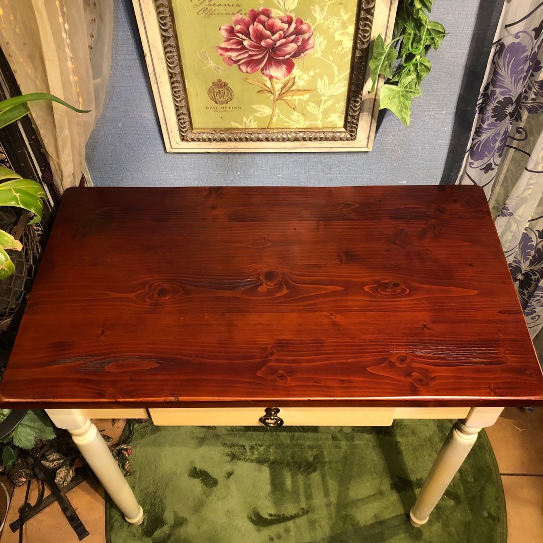 ciel　 シャビーシック　フレンチ　カントリー　コンパクトデスク