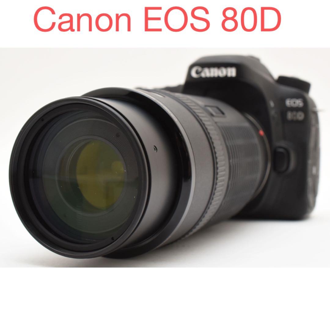 Canon EOS 80D望遠レンズセット/Canon 100-300mm
