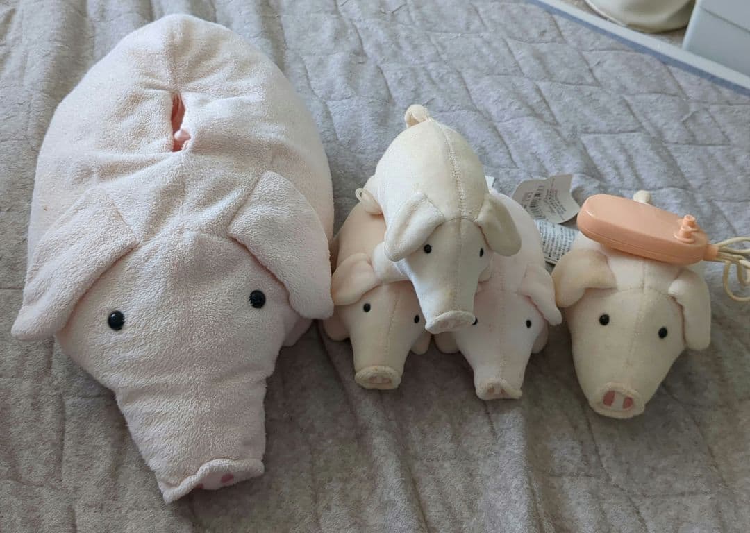バムセ　ロッタちゃん　レア　ぬいぐるみ　ティッシュカバー　とことこバム
