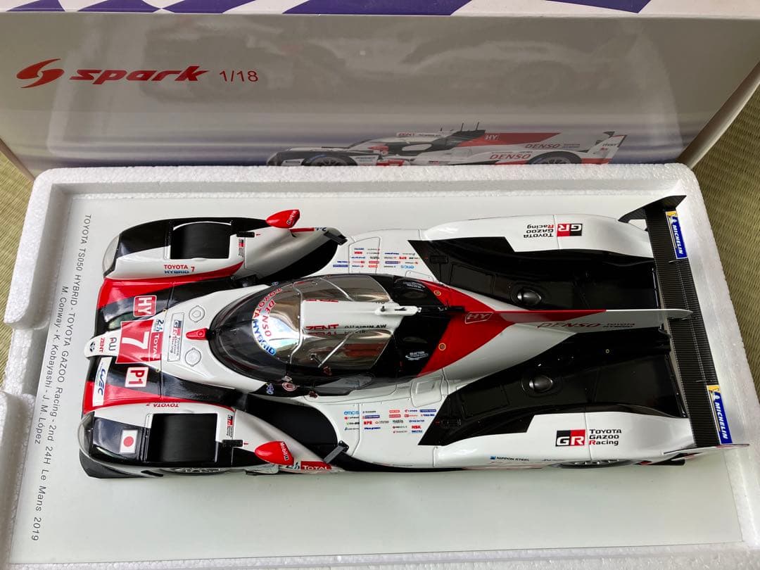 1/18スパーク Spark トヨタ TS050 ルマン 24H 2019
