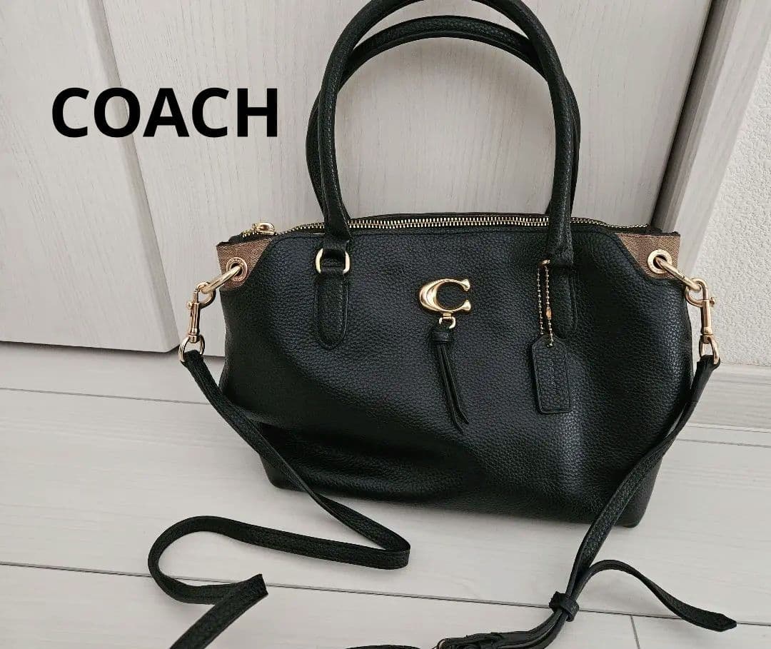 yuki　COACH　２way バッグ　ショルダーバッグ
