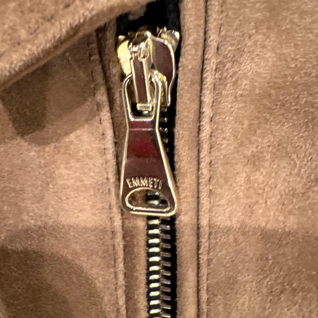 EMMETI エンメティ JURI ゴートスキンスエード 50 ブラウン