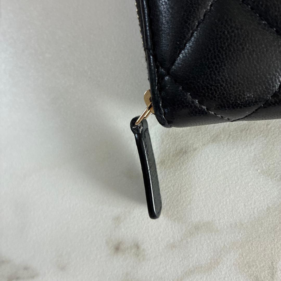 チ*エ様 美品　CHANEL シャネル　ミニミニマトラッセ　チェーンウォレット