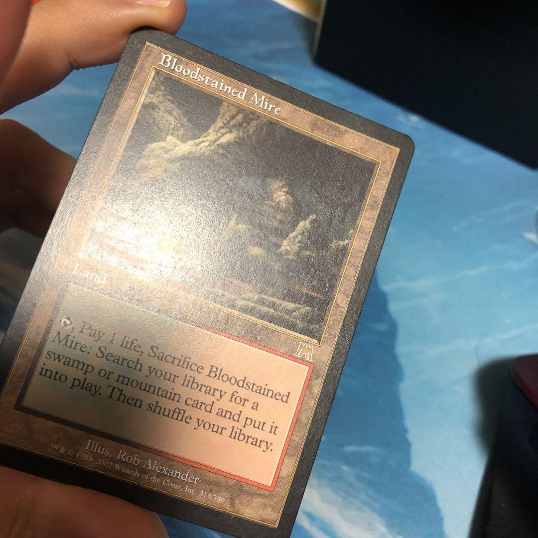血染めのぬかるみ/Bloodstained Mire 英語版 ONS MTG