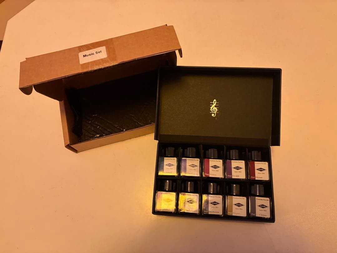 ダイアミンインク10色セットMusic Set/PAKER IMプレミアム万年筆