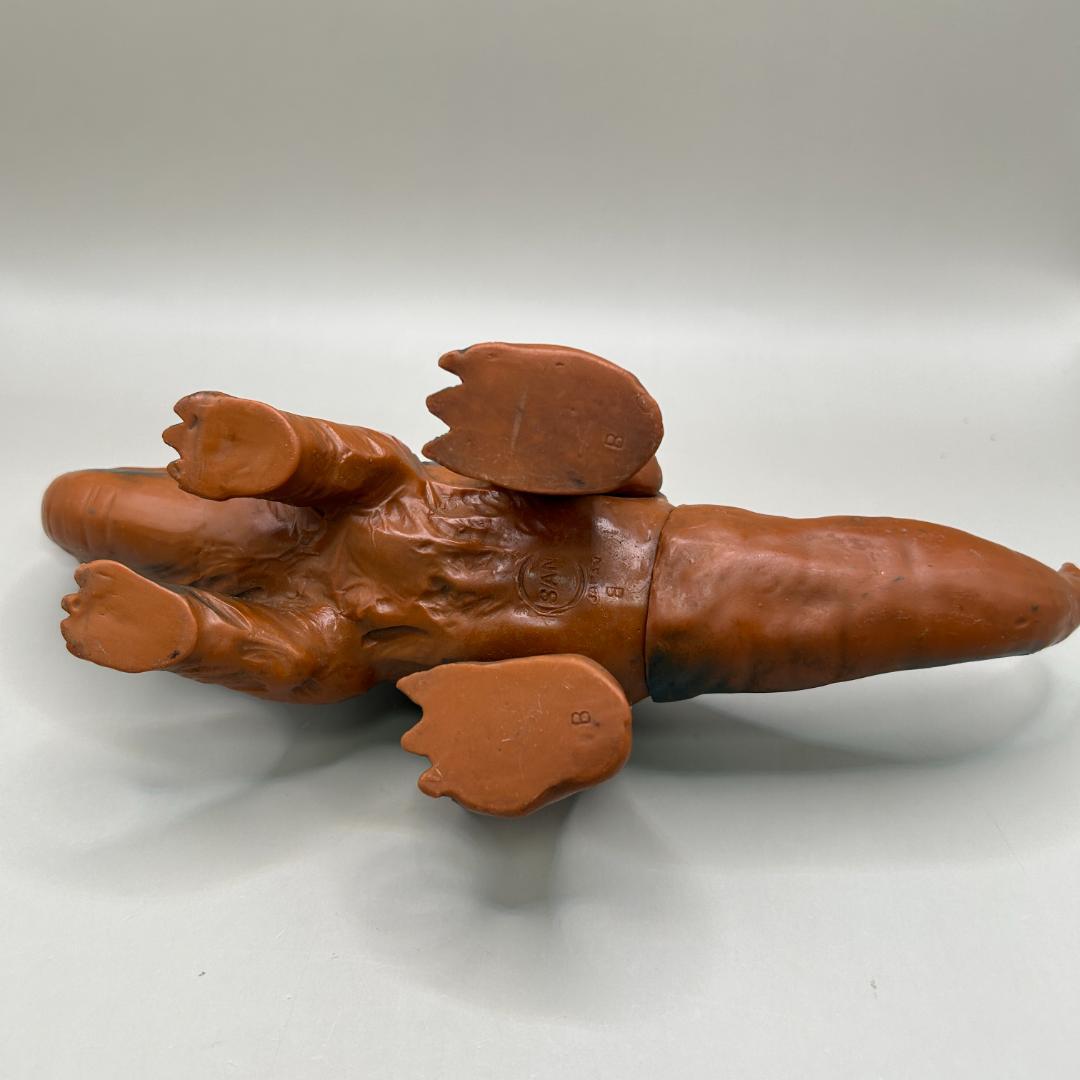 当時物　マルサン　ディプロドクス　恐竜100万年　スタンダードサイズ　怪獣ソフビ