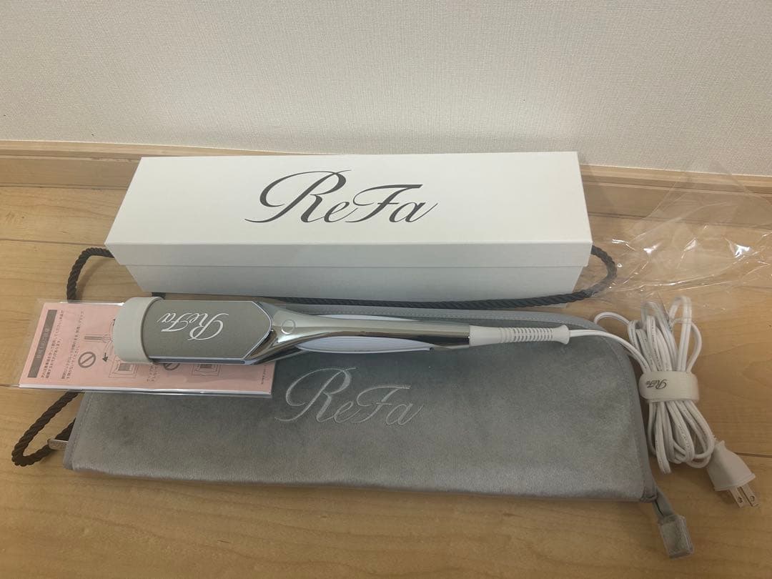 ReFa パワーストレートアイロンプロ　ホワイト　専用ケース付き