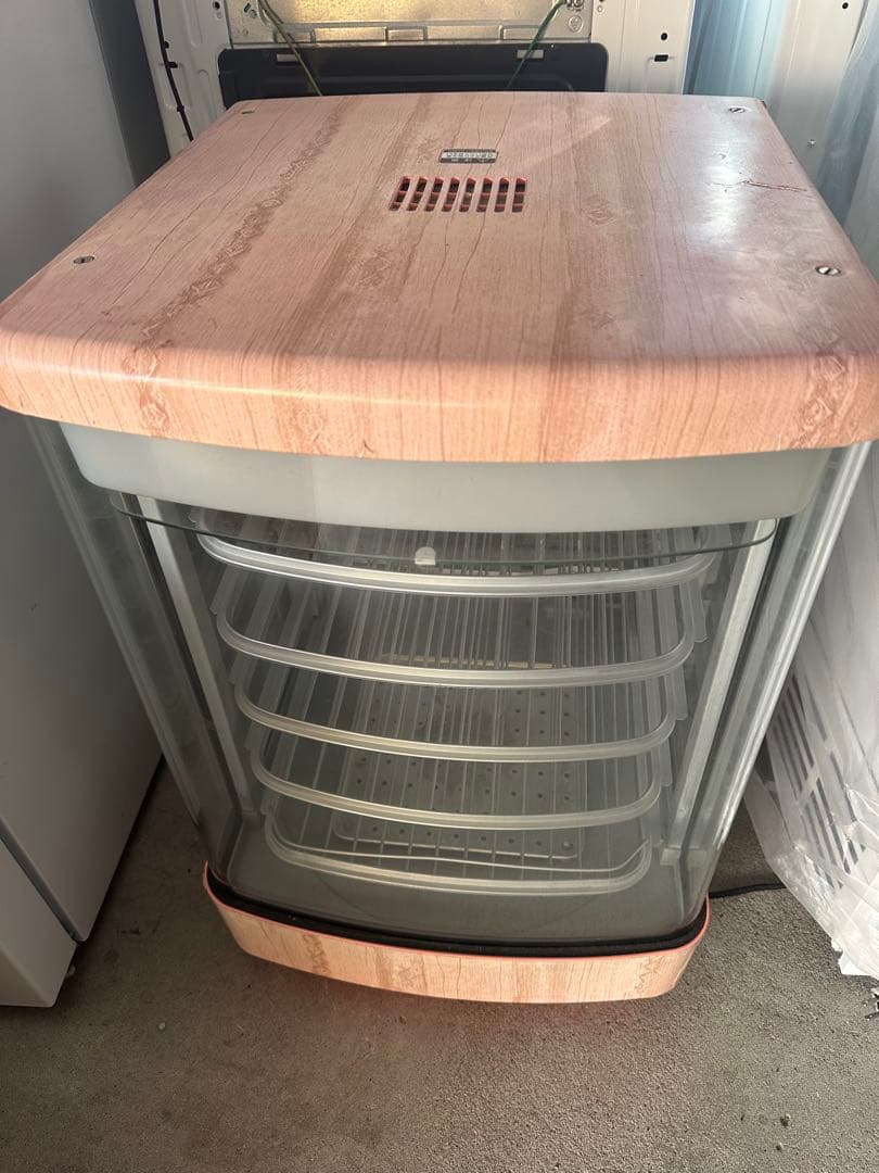 まんじゅう蒸し器 温度調整機能付き 4段棚 SHG-45