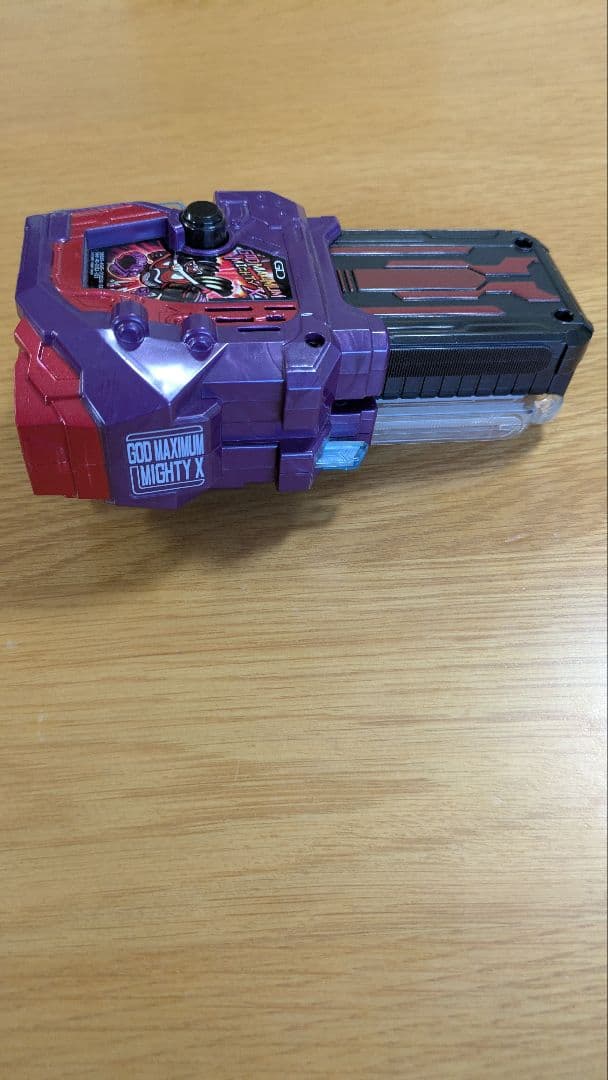 【開封済未使用・新品電池付属】DXゴッドマキシマムマイティXガシャット