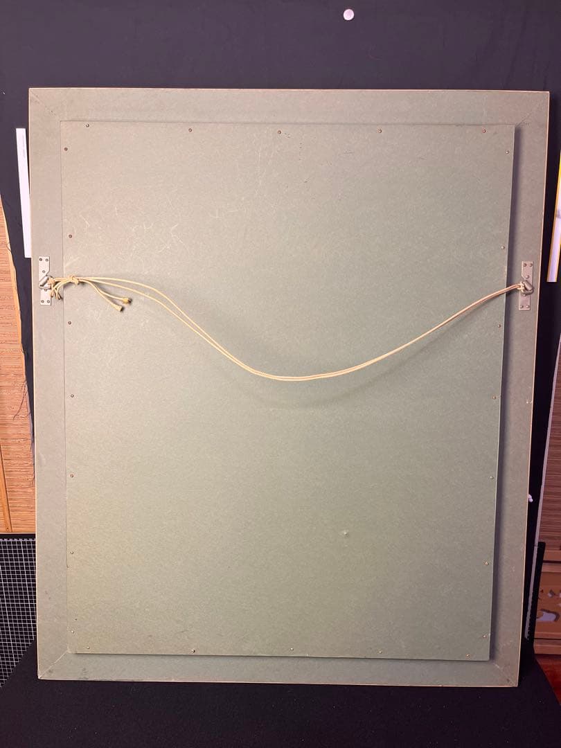 K*。様 「複製？」ゴッホ ひまわり　手描き油絵 額装 油彩