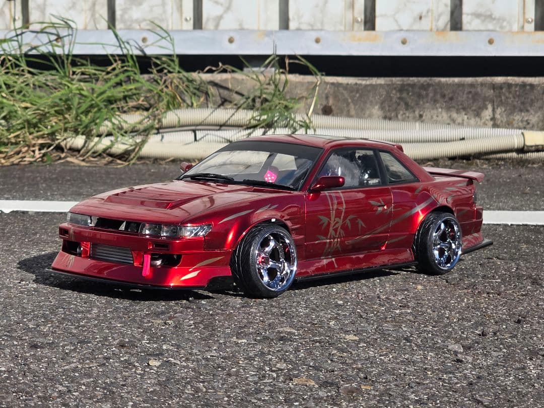 アディクション　オリジンS13 シルビア　制作済新品ラジコンホディ