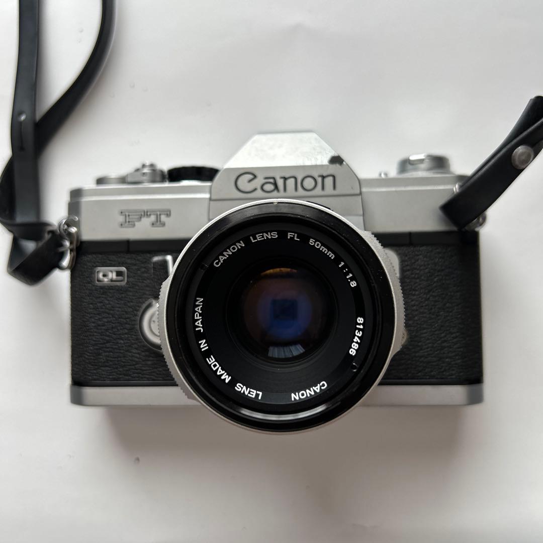 Canon FT ＱＬ一眼レフカメラ 50mmレンズ付き