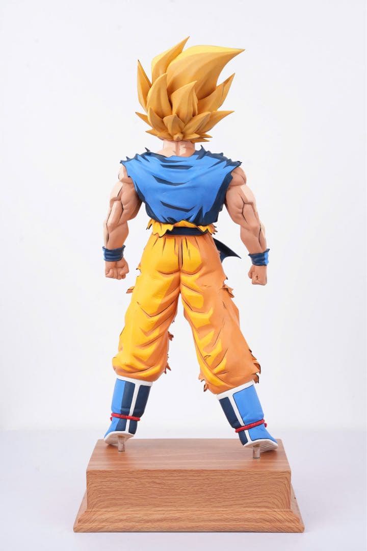 ドラゴンボールフィギュア超サイヤ人 孫悟空 二次元彩色　リペイント