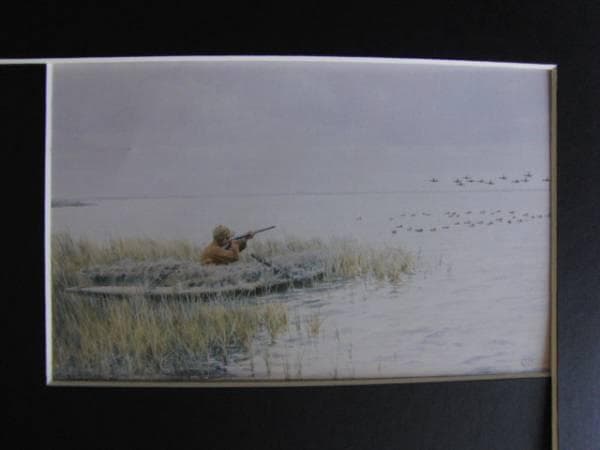 A・B・フロスト、「DUCK SHOOTING FROM A BLIND」