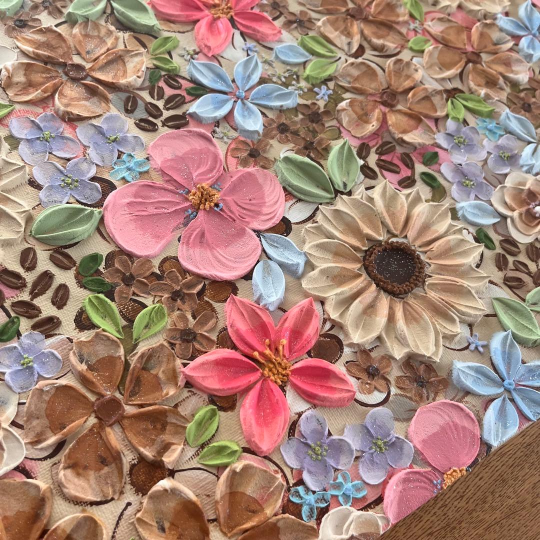 mayu様 ページ ／　藤の絵 コーヒーアート