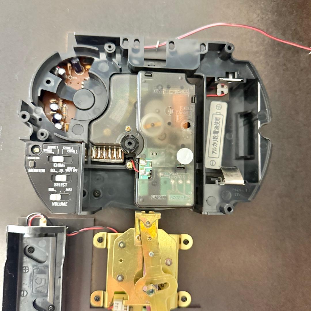 【動作確認済】シチズン CITIZEN 振り子時計 柱時計 4MJ607NC