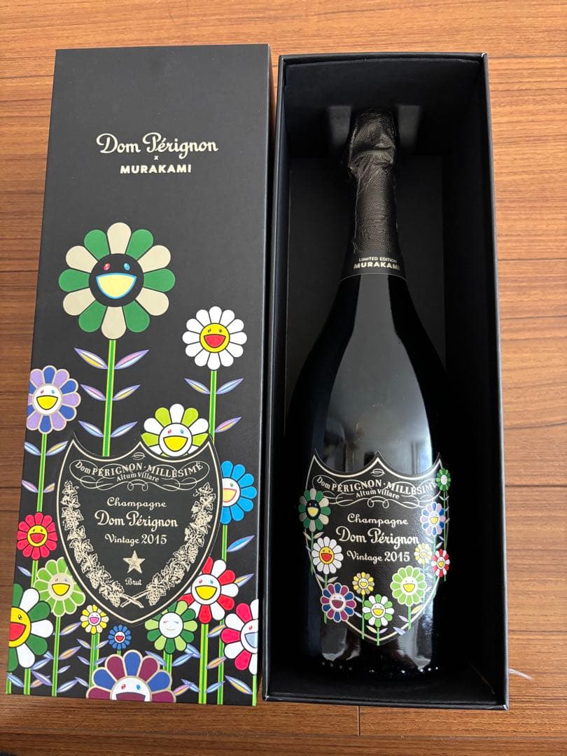 【値引き可能】ドン ペリニョン 2015 村上隆 エディションシャンパン箱