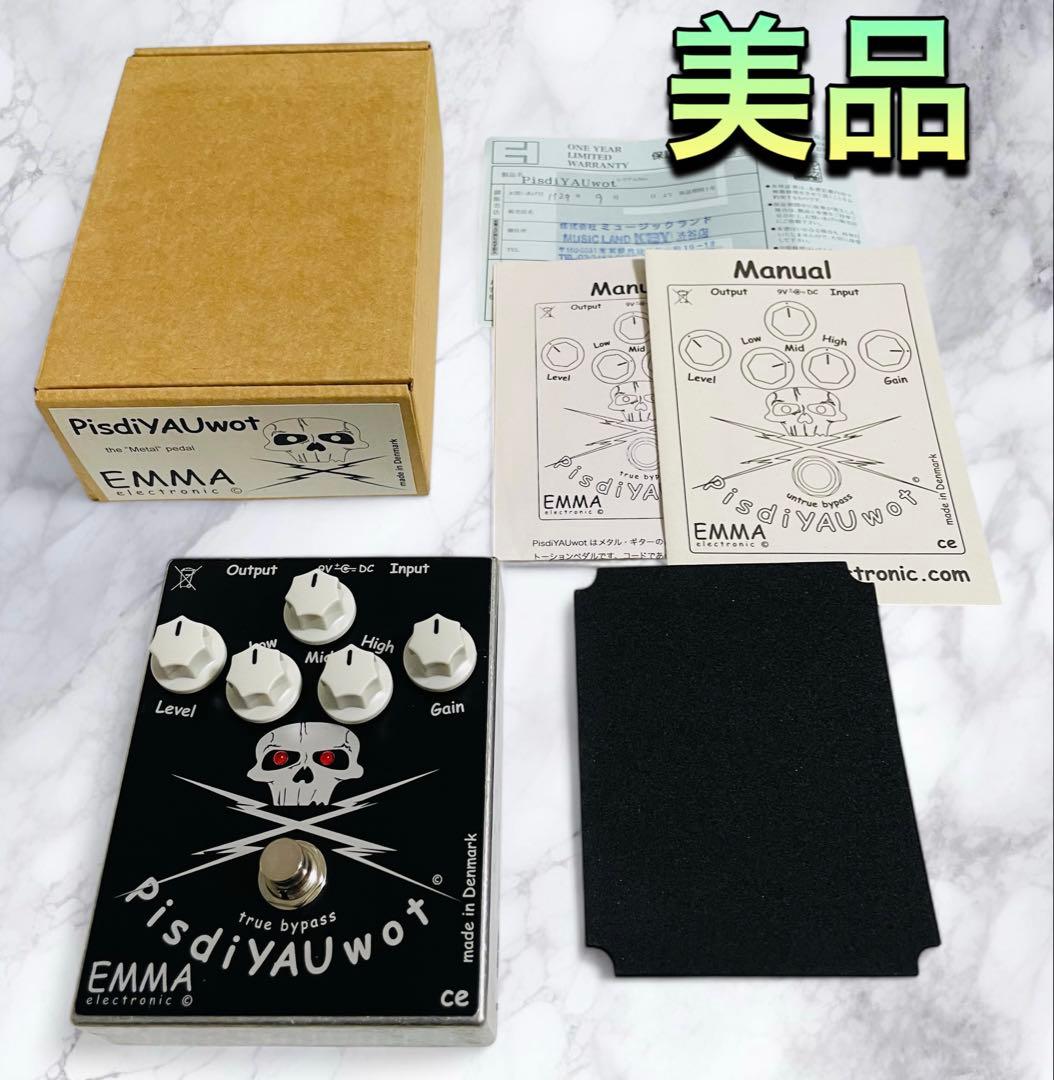 （美品）EMMA PisdiYAUwot ディストーション エフェクター