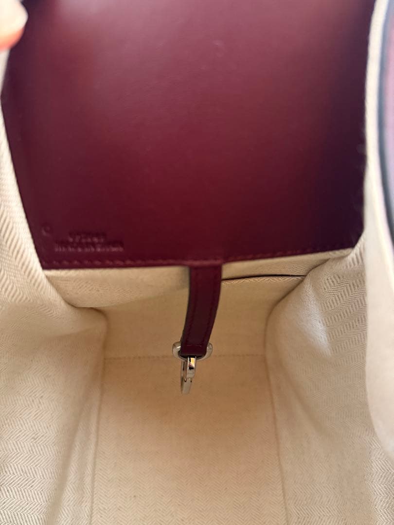 【新品未使用】☆LOEWE HAMMOCK SMALL BAG ☆バーガンディ