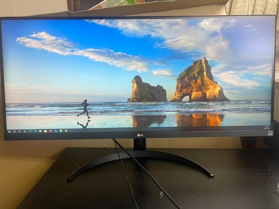 LG 34WP500 ウルトラワイドモニター 通電動作確認済み