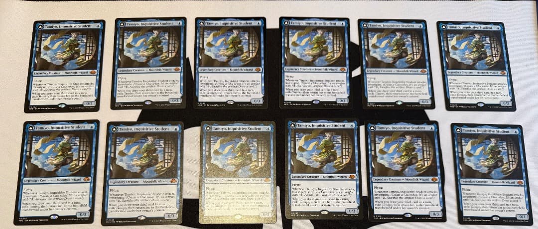 知りたがりの学徒、タミヨウ　１２枚　英語　MTG