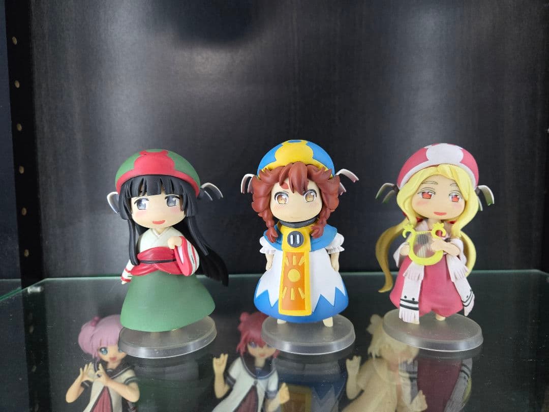 ハクメイとミコチ フィギュア３体セット