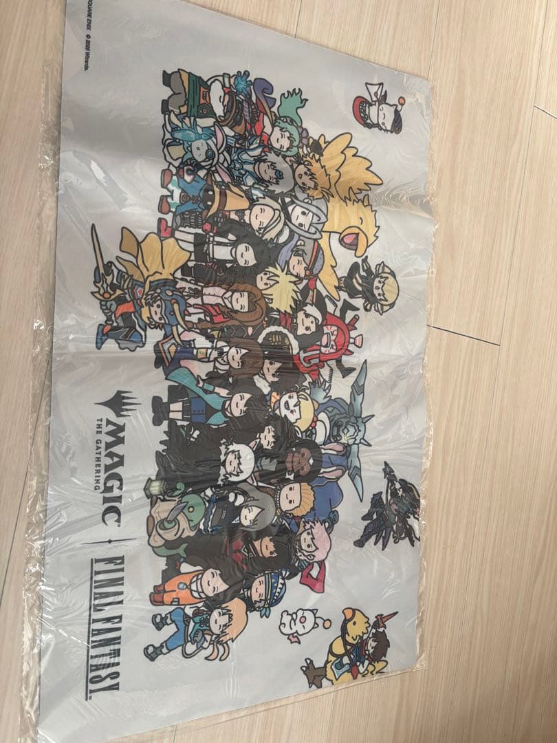 FF プレイマット　ちびキャラ　MTG