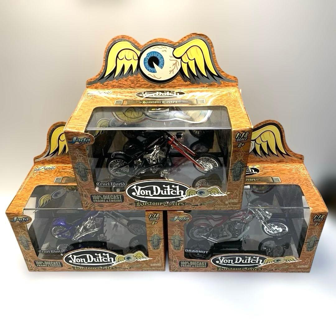 【希少】Jada Toys Von Dutch 1/18 カスタムサイクル