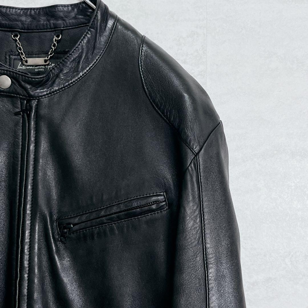 『インターナショナルギャラリービームス』ライダース ウォッシュドシープスキン