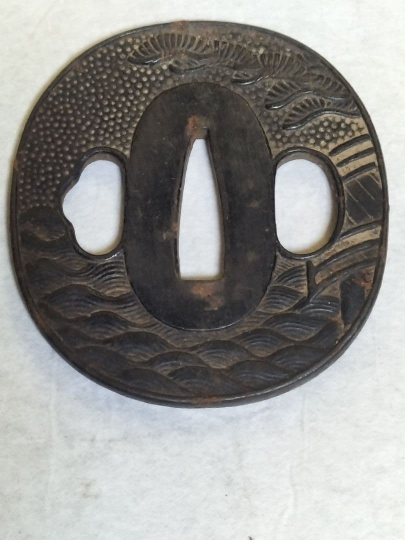 刀鍔 骨董品 金象嵌２個他３個