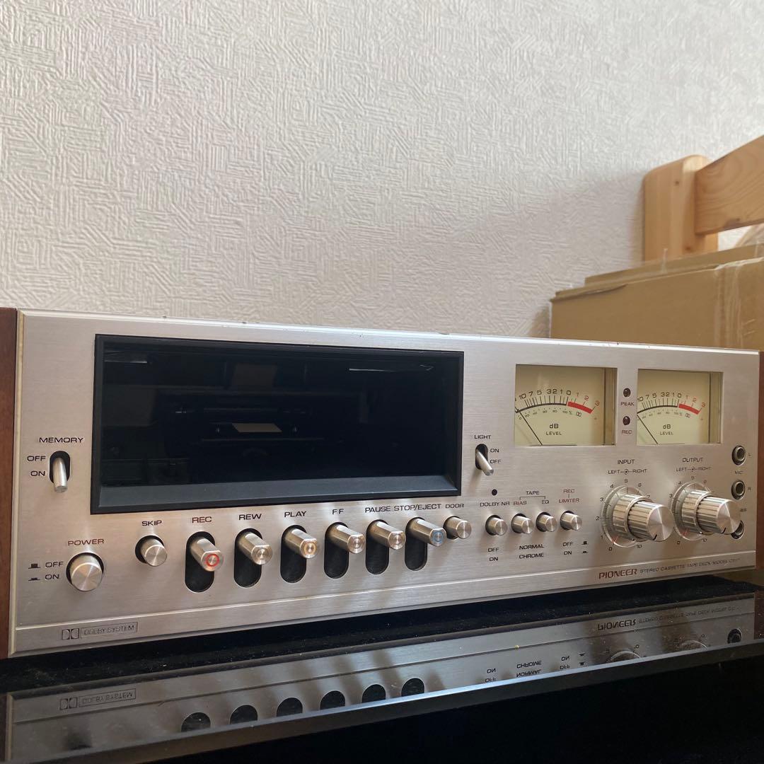 Pioneer CT-7 カセットデッキ ビンテージ ジャンク