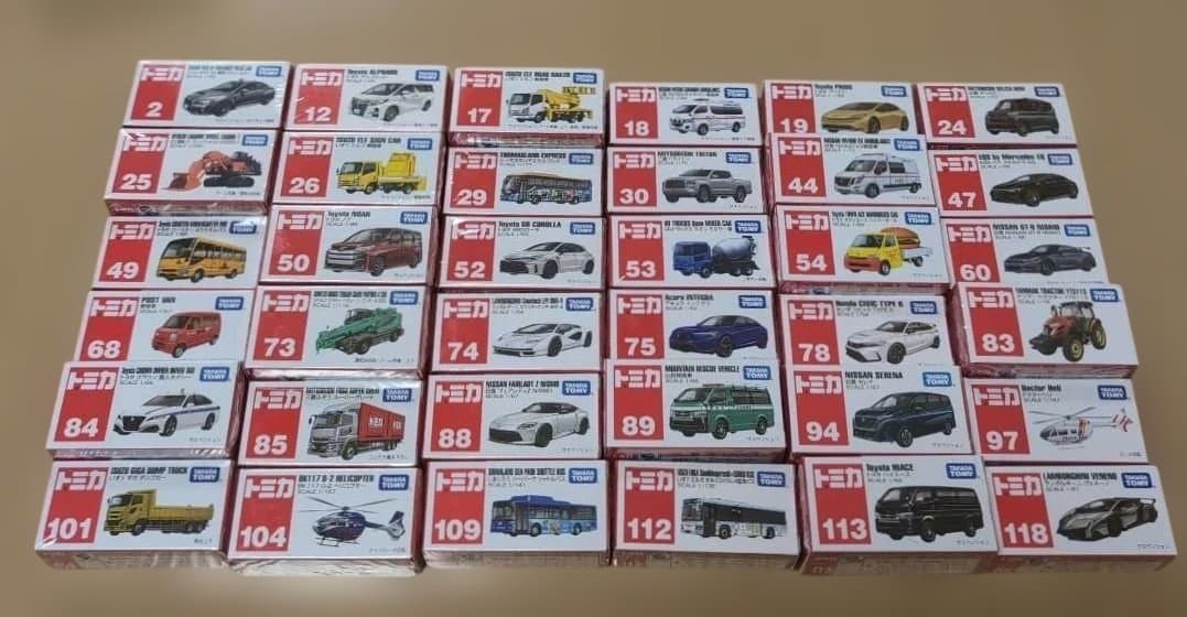 トミカ ミニカーセット　36種類