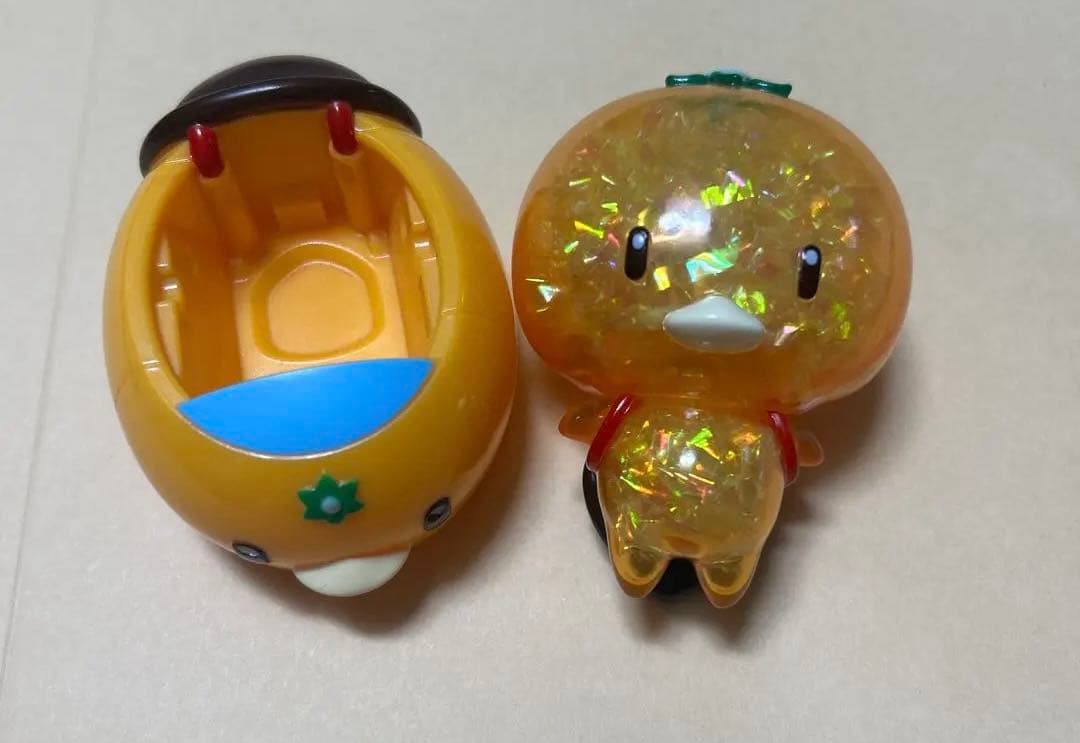 レア　みかんかっぱブーブー　ソフビ　オーロラ
