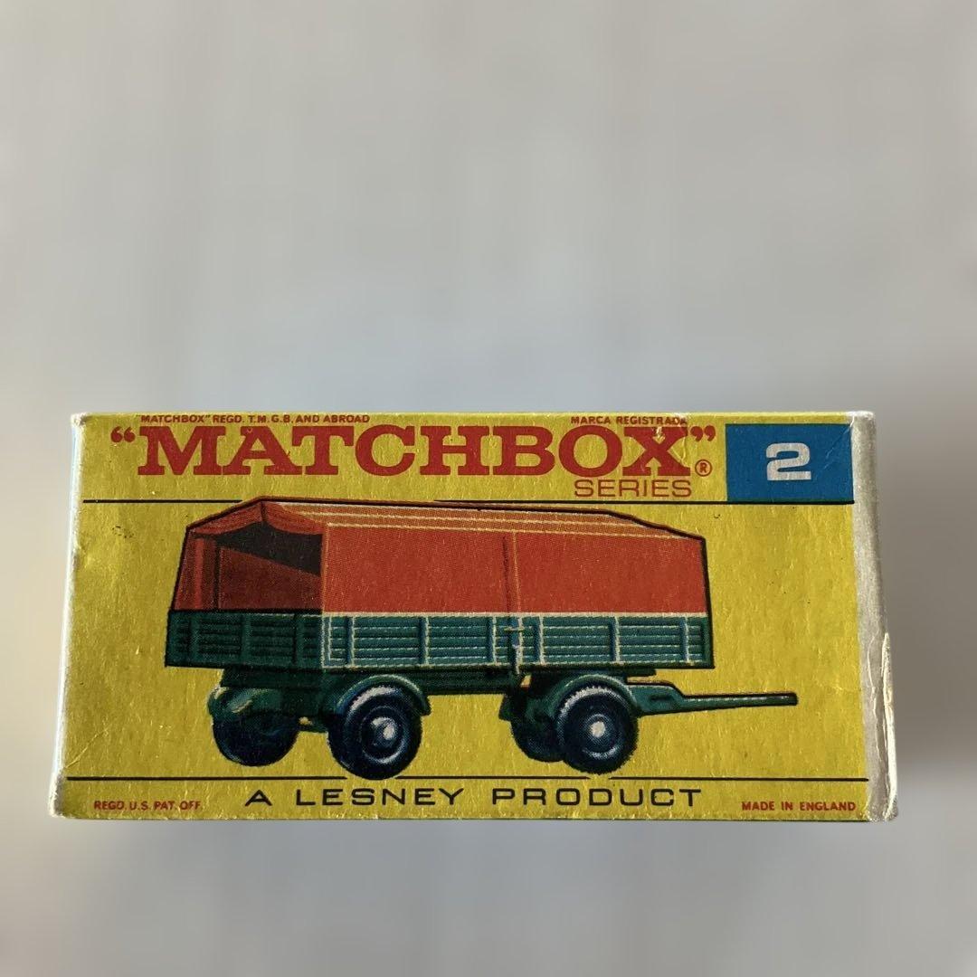 ミニカー　マッチボックス　2 メルセデス　トレーラー