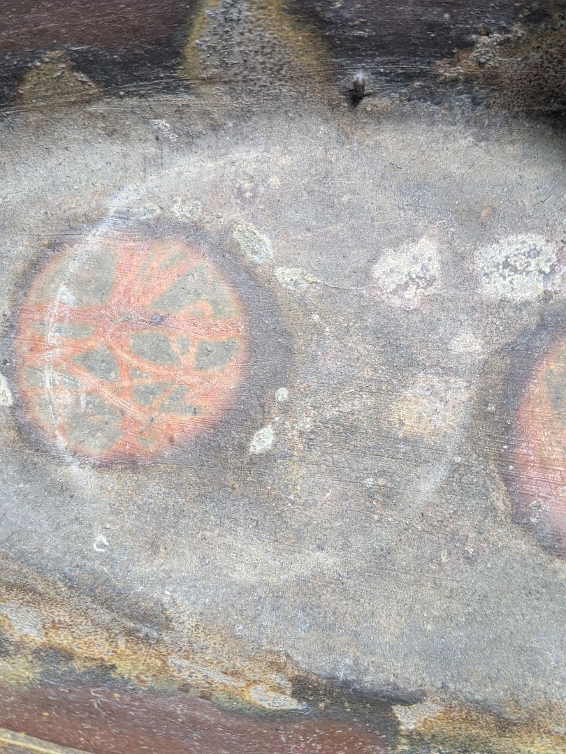 三村陶伯 備前焼 舟型花器 船形水盤 大型花器 フラワーベース 置物 花生 花入