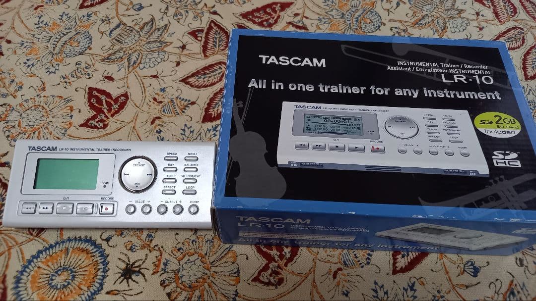 TASCAM LR-10 楽器トレーナー・レコーダー