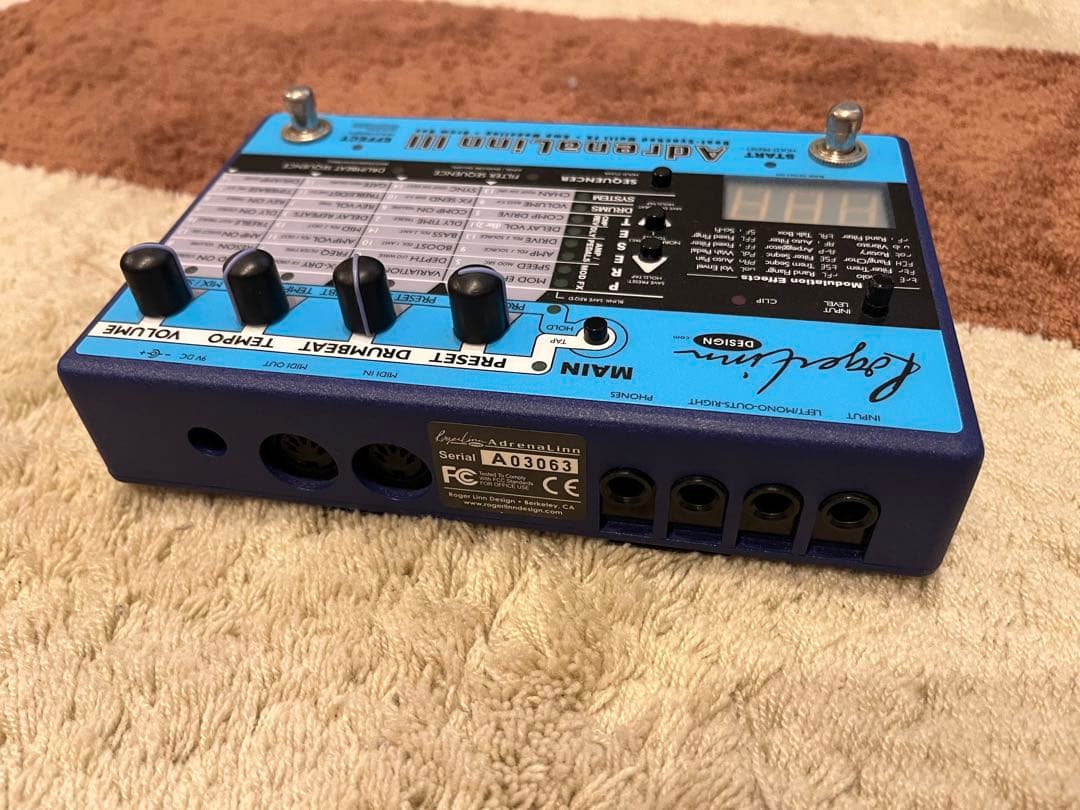 Roger Linn Adrenalinn III アドレナリン
